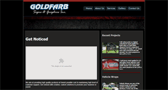 Desktop Screenshot of goldfarbsigns.com